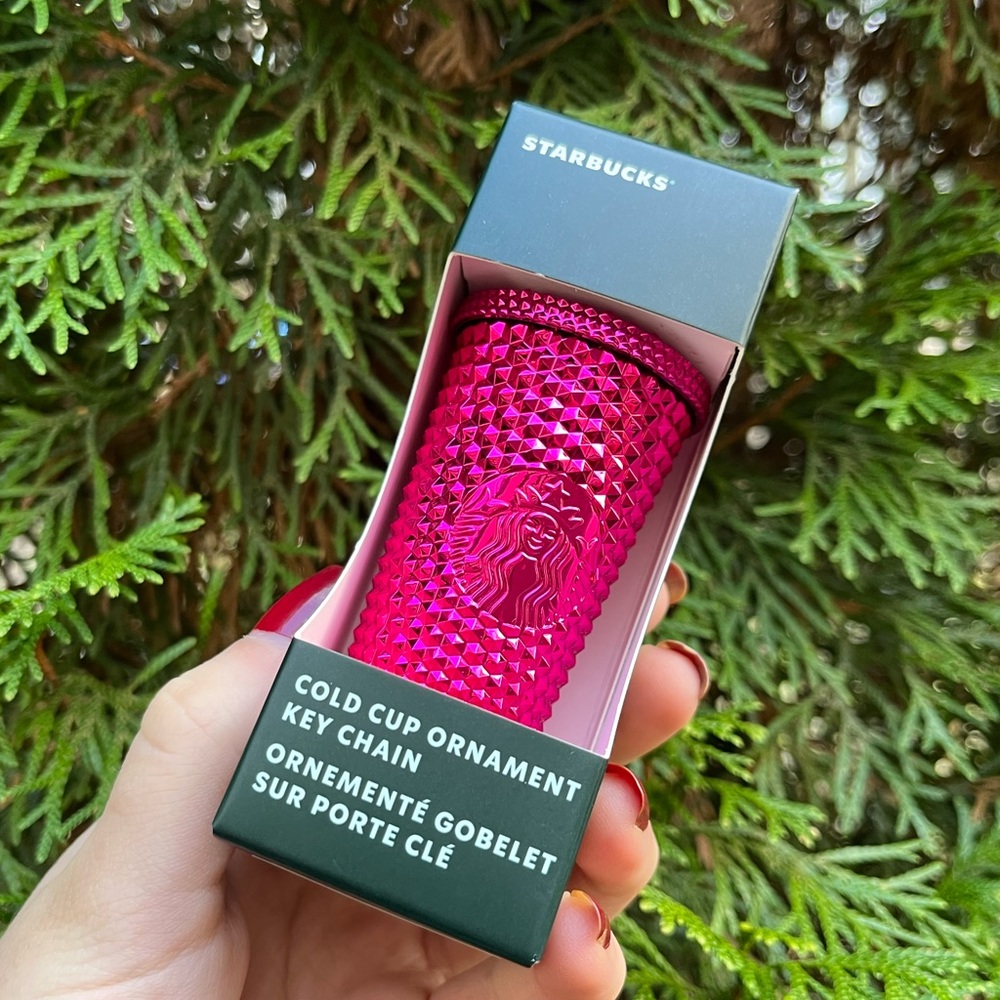 💕Starbucks Cold Cup Ornament Key Chain💕